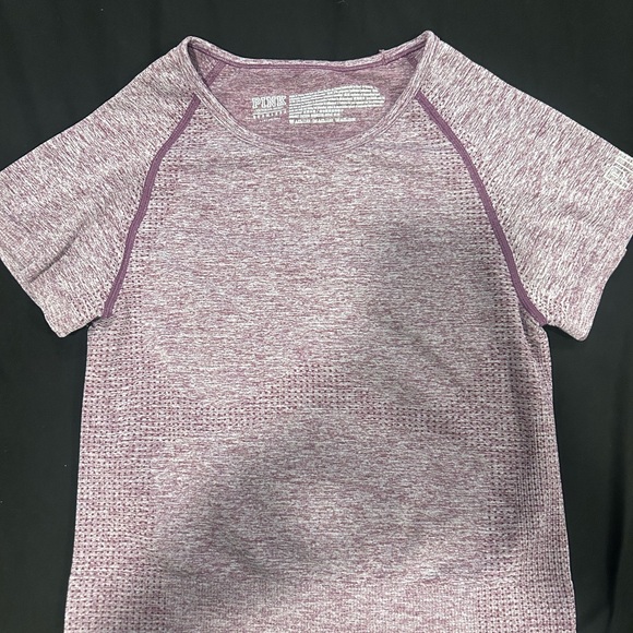 PINK Victoria's Secret seamless Purple Tee - Picture 1 of 2